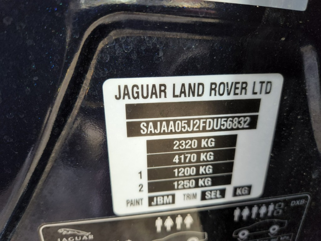 SAJAA05J2FDU56832 Jaguar New Xf