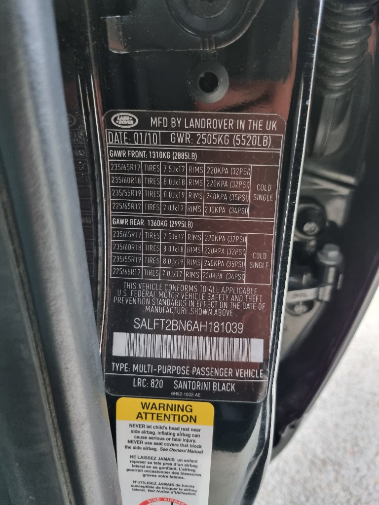 Land Rover LR2 2010 SALFT2BN6AH181039 Image 34
